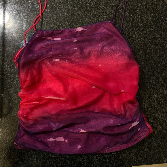 SUPERDOWN Pink Cami Top - Picture 2 of 4